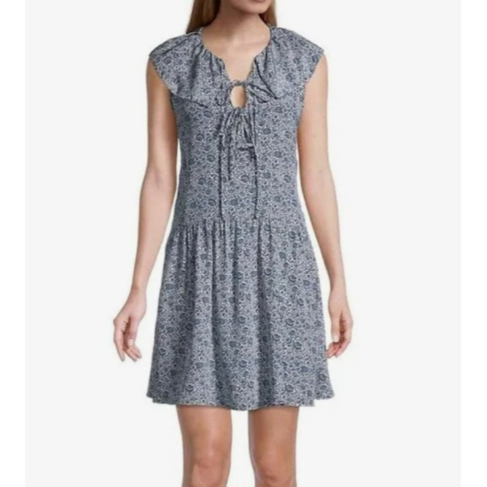 NWT Rebecca Taylor Silk Blend Tie Dress Size Small